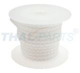 10m PP-Schnur 5,0mm  / 12 x geflochten weiss
