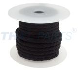 10m PP-Schnur 5,0mm  / 12 x geflochten schwarz