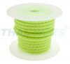 10m PP-Schnur 5,0mm  / 12 x geflochten gelb fluoreszierend