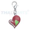 Strassanh�nger Charm Herz #2b Strass / Schmuck Anh�nger
