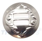 Concho #032 32mm Silbern Western G�rtelconcho geschlitzt Conchos Concha