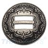 Concho #056 32mm Western G�rtel Concho geschlitzt Antik Silber Conchos Concha