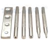 Universal Handschlagsatz, 6-teilig f�r Hohlnieten, Ringfeder-Druckkn�pfe