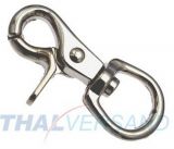 10er Pack Scherenkarabinerhaken 20 x 66mm Rund�se