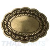 Concho #160 40mm Southwestern Oval Concho Antik Bronze Conchos Concha