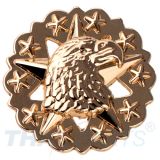 Concho #193 30mm Western Adler Stern Concho Sattler Gold Conchos Concha