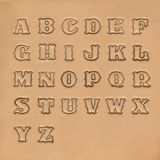 Punzierstempelset Alphabet STANDARD, 1 Zoll - 25,4 mm