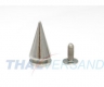 10er Pack Schraubnieten Killernieten Spikes 9 x 20mm Spitz