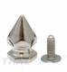 50 St. Schraubnieten Killernieten Spikes 9 x 16mm eckig #32