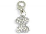 Strassanh�nger Knochen hoch #9 Strass Schmuck Anh�nger