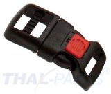 10er Pack Steckschnallen mit Sicherung 16mm ( Steckschlie�er )