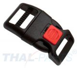 50er Pack Steckschnallen mit Sicherung 20mm ( Steckschlie�er )